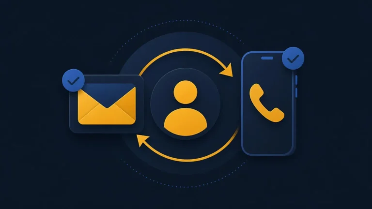 Cambiar el correo o el teléfono de tu cuenta
