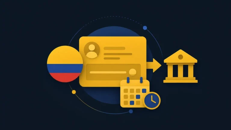 Retirar a una cuenta en Colombia: datos y plazos